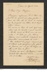 Nachlass Franz Steindachner, Brief von Brancaleone Borgioli an Franz Steindachner (19.08.1904), Inv.Nr. 45.07, Seite 1